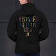 Growth Mindset Shirt For Teacher Mistakes Help Us Grow Men's Hoodie Back Print, gift for family, gift for coworker Growth Mindset Shirt For Teacher Mistakes Help Us Grow Men's Hoodie Back Print, gift for family, gift for coworker