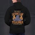 Halloween Scary Spanish Teacher No Costume Required For Men Women Men's Hoodie Back Print, gift for family, gift for coworker Halloween Scary Spanish Teacher No Costume Required For Men Women Men's Hoodie Back Print, gift for family, gift for coworker