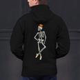Halloween Skeleton Tap Dance Ballet Dance Teacher Men's Hoodie Back Print, gift for family, gift for coworker Halloween Skeleton Tap Dance Ballet Dance Teacher Men's Hoodie Back Print, gift for family, gift for coworker