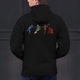 Halloween Teacher Shirts Fall Pumpkin Fall Book Shirt Men's Hoodie Back Print, gift for family, gift for coworker
