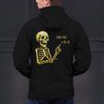 Halloween Teacher Six Seven 6 7 Skeleton Spooky Costume Men's Hoodie Back Print, gift for family, gift for coworker Halloween Teacher Six Seven 6 7 Skeleton Spooky Costume Men's Hoodie Back Print, gift for family, gift for coworker