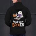 Halloween Teacher Women Cute Reading Ghost Read More Books Men's Hoodie Back Print, gift for family, gift for coworker Halloween Teacher Women Cute Reading Ghost Read More Books Men's Hoodie Back Print, gift for family, gift for coworker