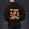 Hangin With My Cookies Gingerbread Men Women Xmas Teacher Men's Hoodie Back Print, gift for family, gift for coworker