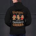 Hangin My Kindergarten Cookie Gingerbread Christmas Teacher For Men Women Kids Men's Hoodie Back Print, gift for family, gift for coworker Hangin My Kindergarten Cookie Gingerbread Christmas Teacher For Men Women Kids Men's Hoodie Back Print, gift for family, gift for coworker