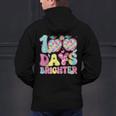 Happy 100th Day Of School 100 Days Brighter Teachers Kids Men's Hoodie Back Print, gift for family, gift for coworker
