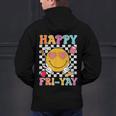 Happy Fri-Yay Groovy Teacher Friday Weekend Fri Yay Men's Hoodie Back Print, Groovy Teacher Hoodies, gift for family, gift for coworker Happy Fri-Yay Groovy Teacher Friday Weekend Fri Yay Men's Hoodie Back Print, Groovy Teacher Hoodies, gift for family, gift for coworker