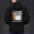 Happy Fri-Yay Teacher Fry Yay Friday Weekend Men's Hoodie Back Print, gift for family, gift for coworker