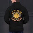 Happy To See Your Face Retro Happy Teacher Back To School Men's Hoodie Back Print, gift for family, gift for coworker Happy To See Your Face Retro Happy Teacher Back To School Men's Hoodie Back Print, gift for family, gift for coworker