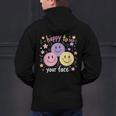 Happy To See Your Face Smile Face Teacher Back To School Men's Hoodie Back Print, gift for family, gift for coworker Happy To See Your Face Smile Face Teacher Back To School Men's Hoodie Back Print, gift for family, gift for coworker