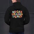 We Can Do Hard Things Teacher Back To School Teacher Student Men's Hoodie Back Print, gift for family, gift for coworker We Can Do Hard Things Teacher Back To School Teacher Student Men's Hoodie Back Print, gift for family, gift for coworker