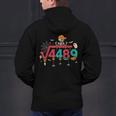 HUGvyn Square Root 4489 Math Teacher 67 Meme Halloween Men's Hoodie Back Print, gift for family, gift for coworker