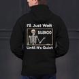 I'Ll Just Wait Until It's Quiet Spanish Teacher Halloween Men Women Kids Men's Hoodie Back Print, gift for family, gift for coworker