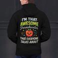I'm That Awesome Paraeducator Teacher Men's Hoodie Back Print, gift for family, gift for coworker I'm That Awesome Paraeducator Teacher Men's Hoodie Back Print, gift for family, gift for coworker