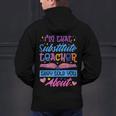 I'M That Substitute Teacher They Told Substitute Teacher Men's Hoodie Back Print, gift for family, gift for coworker I'M That Substitute Teacher They Told Substitute Teacher Men's Hoodie Back Print, gift for family, gift for coworker