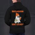 Inclusion Isn't Scary Shirt Halloween SLP Sped Teacher Men's Hoodie Back Print, gift for family, gift for coworker Inclusion Isn't Scary Shirt Halloween SLP Sped Teacher Men's Hoodie Back Print, gift for family, gift for coworker