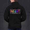 Infant Teacher Daycare Provider Childcare Teacher Men's Hoodie Back Print, gift for family, gift for coworker Infant Teacher Daycare Provider Childcare Teacher Men's Hoodie Back Print, gift for family, gift for coworker