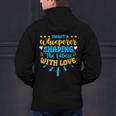 Infant Whisperer Daycare School Childcare Infant Teacher Men's Hoodie Back Print, gift for family, gift for coworker