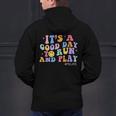 Its A Good Day To Run And Play PE Teacher Must Have Men's Hoodie Back Print, Pe Teacher Hoodies, gift for family, gift for coworker