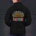 It's A Good Day To Teach Theatre Drama Club School Teacher Men's Hoodie Back Print, gift for family, gift for coworker