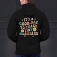 Its A Good Day To Teach Tiny Musicians Music Teacher Flower Men's Hoodie Back Print, gift for family, gift for coworker Its A Good Day To Teach Tiny Musicians Music Teacher Flower Men's Hoodie Back Print, gift for family, gift for coworker