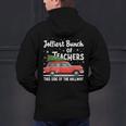 Jolliest Bunch Of Teachers This Side Of The Hallway Xmas PJ Men's Hoodie Back Print, gift for family, gift for coworker Jolliest Bunch Of Teachers This Side Of The Hallway Xmas PJ Men's Hoodie Back Print, gift for family, gift for coworker