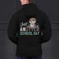 Just Anotter School Day Cute Otter Lover Teacher Student Men's Hoodie Back Print, gift for family, gift for coworker