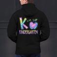 K Is For Kindergarten Teacher Tie Dye Back To School Kinder Men's Hoodie Back Print, gift for family, gift for coworker K Is For Kindergarten Teacher Tie Dye Back To School Kinder Men's Hoodie Back Print, gift for family, gift for coworker