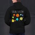 Kids Solar Systems Cute Planets Space Science Teacher School Men's Hoodie Back Print, Science Teacher Hoodies, gift for family, gift for coworker