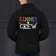 Kinder Crew Kindergarten Teacher 1st Day Of School Men's Hoodie Back Print, gift for family, gift for coworker Kinder Crew Kindergarten Teacher 1st Day Of School Men's Hoodie Back Print, gift for family, gift for coworker