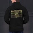 Kindergarten Camo Camouflage Boy Teacher Back To School Men's Hoodie Back Print, gift for family, gift for coworker