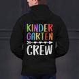 Kindergarten Crew Shirt Kinder Crew Teacher Boy Girl Men's Hoodie Back Print, gift for family, gift for coworker