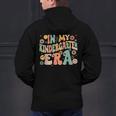 In My Kindergarten Era Retro Back To School Teacher Student Men's Hoodie Back Print, gift for family, gift for coworker