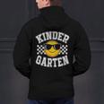 Kindergarten Teacher First Day Of Kinder Back To School Men's Hoodie Back Print, gift for family, gift for coworker