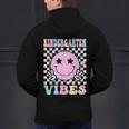 Kindergarten Vibes First Day Of School Kindergarten Teacher Men's Hoodie Back Print, gift for family, gift for coworker
