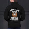 Koalafied School Psychologist Koala Lover Psychology Teacher Men's Hoodie Back Print, gift for family, gift for coworker Koalafied School Psychologist Koala Lover Psychology Teacher Men's Hoodie Back Print, gift for family, gift for coworker