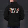 Last Day Of School Back To School Dream Team Teacher Kids Men's Hoodie Back Print, gift for family, gift for coworker Last Day Of School Back To School Dream Team Teacher Kids Men's Hoodie Back Print, gift for family, gift for coworker