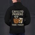Latina Teacher Bilingual Educator Spanish Heritage Empower Men's Hoodie Back Print, gift for family, gift for coworker Latina Teacher Bilingual Educator Spanish Heritage Empower Men's Hoodie Back Print, gift for family, gift for coworker