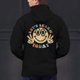 Let's Learn Today First Day Of School For Teacher Student Men's Hoodie Back Print, gift for family, gift for coworker