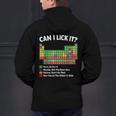 Can I Lick It Periodic Table Shirt Science Chemistry Teacher Men's Hoodie Back Print, Science Teacher Hoodies, gift for family, gift for coworker