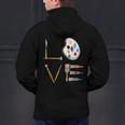 Love Art For Artist Art Teacher Men's Hoodie Back Print, gift for family, gift for coworker Love Art For Artist Art Teacher Men's Hoodie Back Print, gift for family, gift for coworker