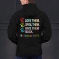 Love Daycare Provider Childcare Teacher Tie Dye Men's Hoodie Back Print, gift for family, gift for coworker Love Daycare Provider Childcare Teacher Tie Dye Men's Hoodie Back Print, gift for family, gift for coworker