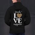 Love Leopard Print Teacher Cheetah School Inspire Teach Men's Hoodie Back Print, gift for family, gift for coworker Love Leopard Print Teacher Cheetah School Inspire Teach Men's Hoodie Back Print, gift for family, gift for coworker