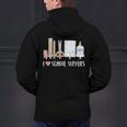 I Love School Supplies Teacher Shirt Men's Hoodie Back Print, gift for family, gift for coworker