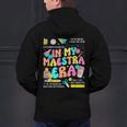 In My Maestra Era Spanish Bilingual Teacher Back To School Men's Hoodie Back Print, gift for family, gift for coworker