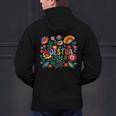 Maestra Flowers Spanish Teacher Cinco De Mayo Men's Hoodie Back Print, gift for family, gift for coworker Maestra Flowers Spanish Teacher Cinco De Mayo Men's Hoodie Back Print, gift for family, gift for coworker