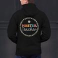 Master Teacher Appreciation Week Back To School Men's Hoodie Back Print, gift for family, gift for coworker Master Teacher Appreciation Week Back To School Men's Hoodie Back Print, gift for family, gift for coworker