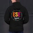 Matching ESE Squad First Last Day Team Teacher Student Tribe Men's Hoodie Back Print, gift for family, gift for coworker Matching ESE Squad First Last Day Team Teacher Student Tribe Men's Hoodie Back Print, gift for family, gift for coworker