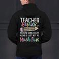 Matching Teachers Last Day Of School Teacher Besties Men's Hoodie Back Print, gift for family, gift for coworker