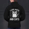 Math And Cats Apparel For Teachers Students Cat Lovers Men's Hoodie Back Print, gift for family, gift for coworker Math And Cats Apparel For Teachers Students Cat Lovers Men's Hoodie Back Print, gift for family, gift for coworker