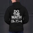 Do The Math Equation Thanksgiving Teacher 67 Six Seven 6 7 Men's Hoodie Back Print, gift for family, gift for coworker Do The Math Equation Thanksgiving Teacher 67 Six Seven 6 7 Men's Hoodie Back Print, gift for family, gift for coworker